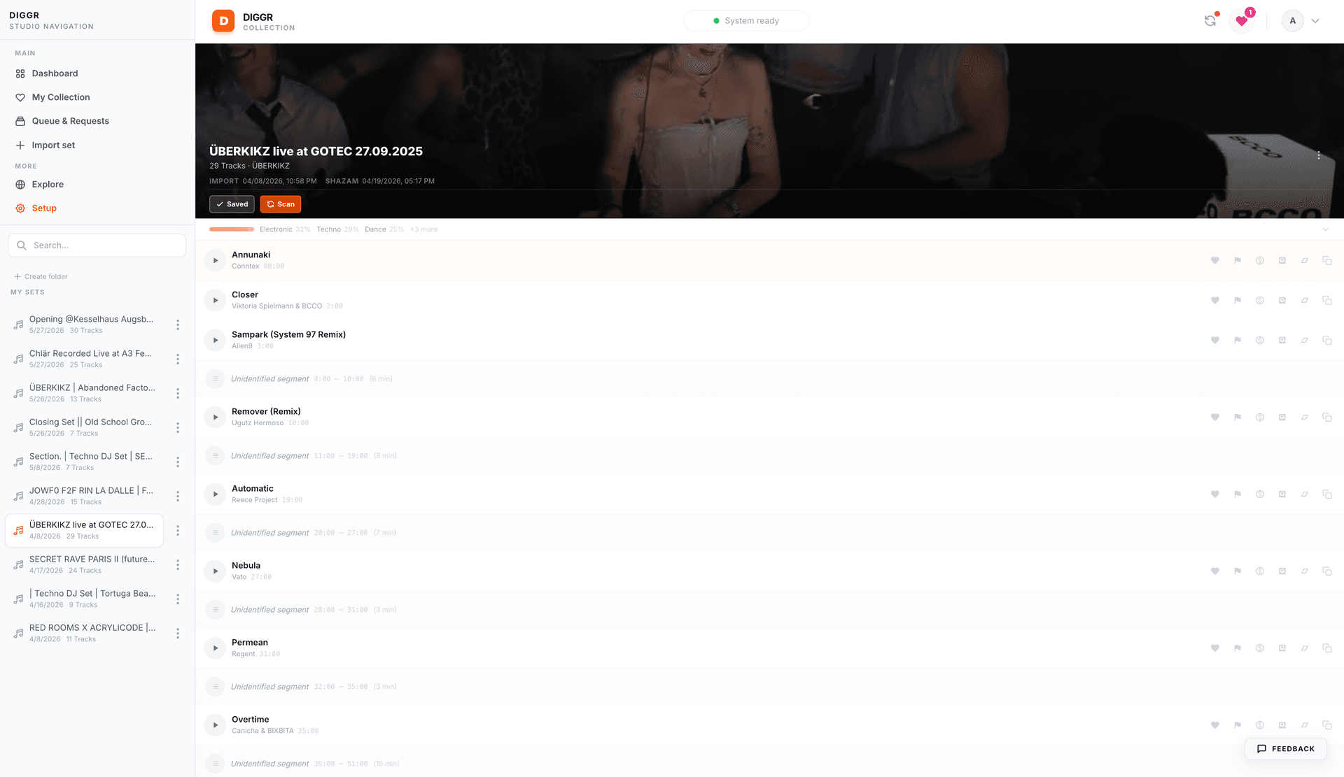 DIGGR Studio screen 4