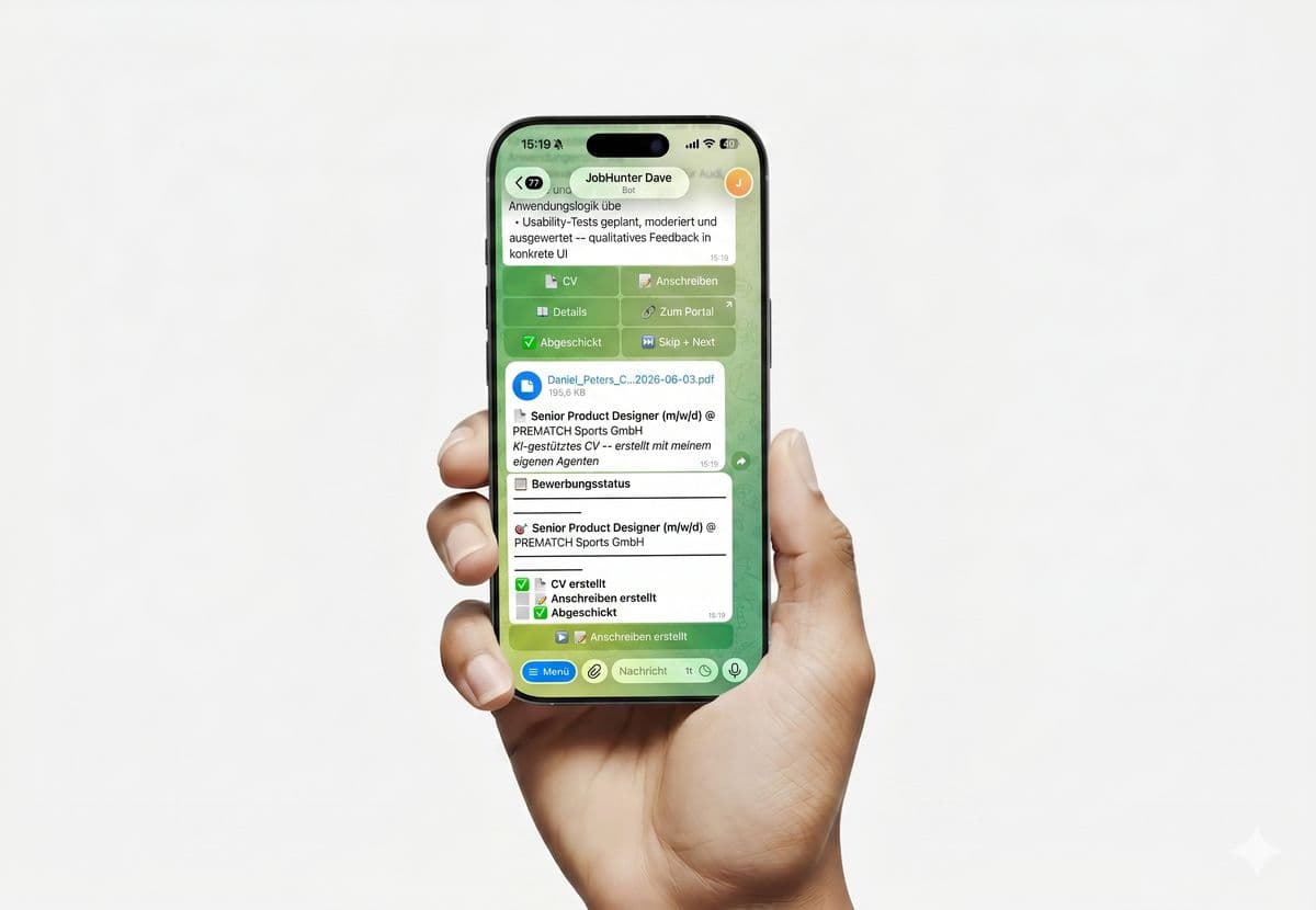 Job Hunter screen 3